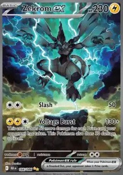 Single | Scarlet & Violet | Black Bolt | Zekrom ex | 166/086 | ENG