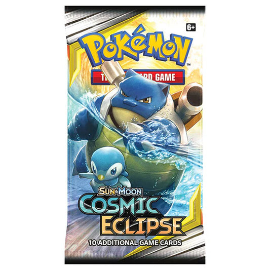 Pack | Sword & Shield | Cosmic Eclipse (Blastoise and Piplup) | English | New